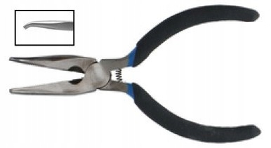 ZESTAW 3 SZTUK SZCZYPIEC WYGIĘTE PRECYZYJNE TNĄCE Marka Kinzo