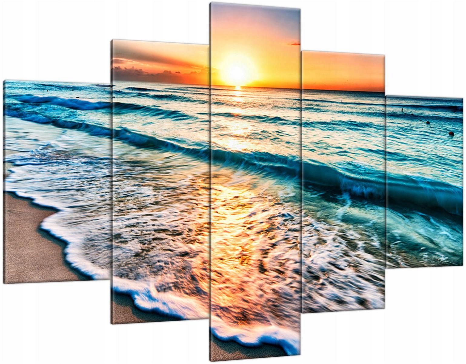 

Obraz 150x105 Zachód Słońca Plaża Morze Do Salonu