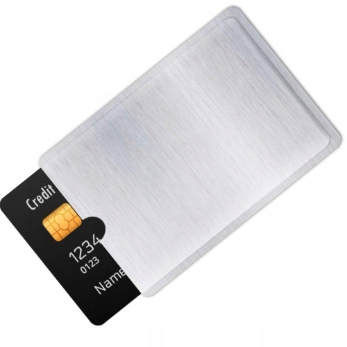 

Etui Ochronne Karty Zbliżeniowe Płatnicze Rfid Pro