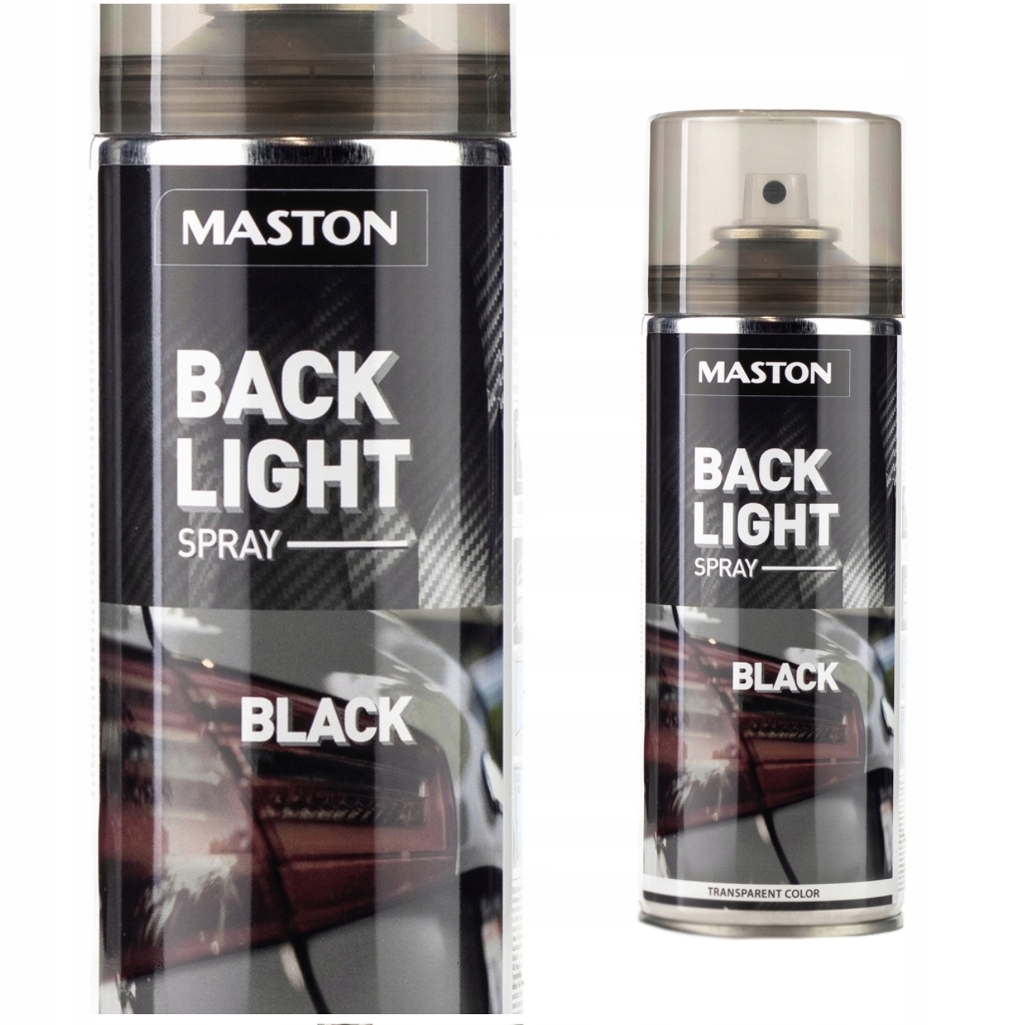 Maston spray lakier do przyciemniania lamp Czarny transparentny 400 ml