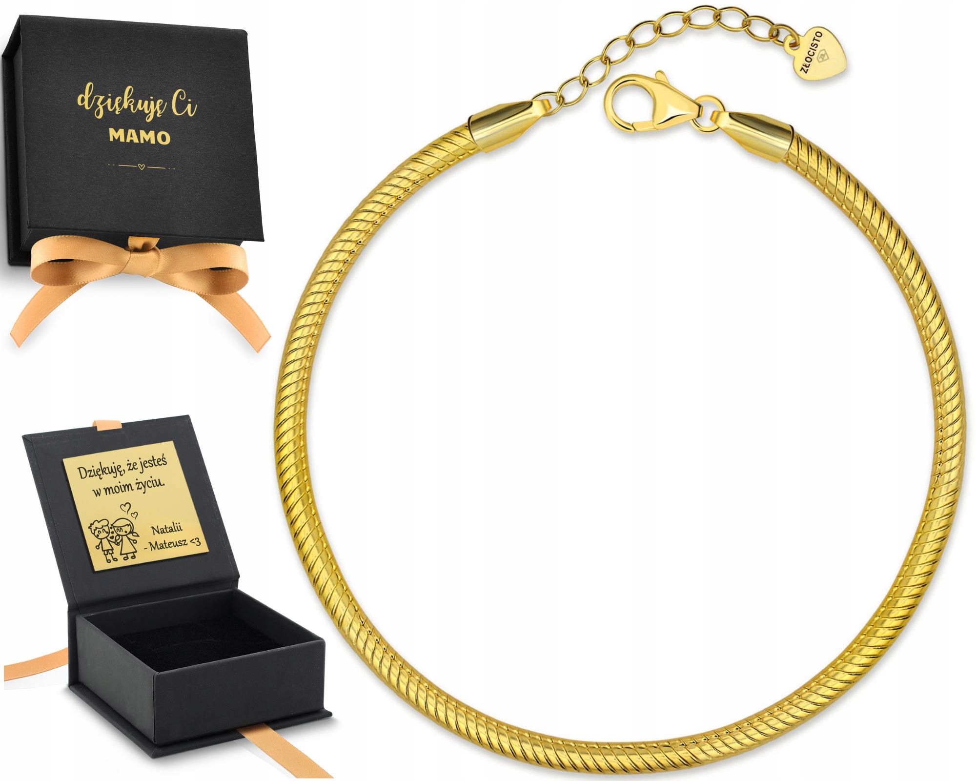 Zlatý Náramek Na Přívěsek Základna Stříbro 925 S Regulací Délky