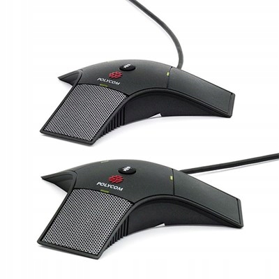 Mikrofony Studyjne Konferencyjne Zestaw Moduł Polycom 2201-00450-101