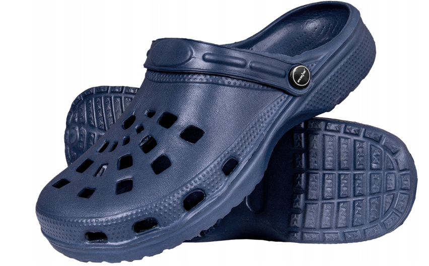 KROKSY KLAPKI ogrodowe chodaki lekkie codzienne buty EVA BCDOTS G r. 36