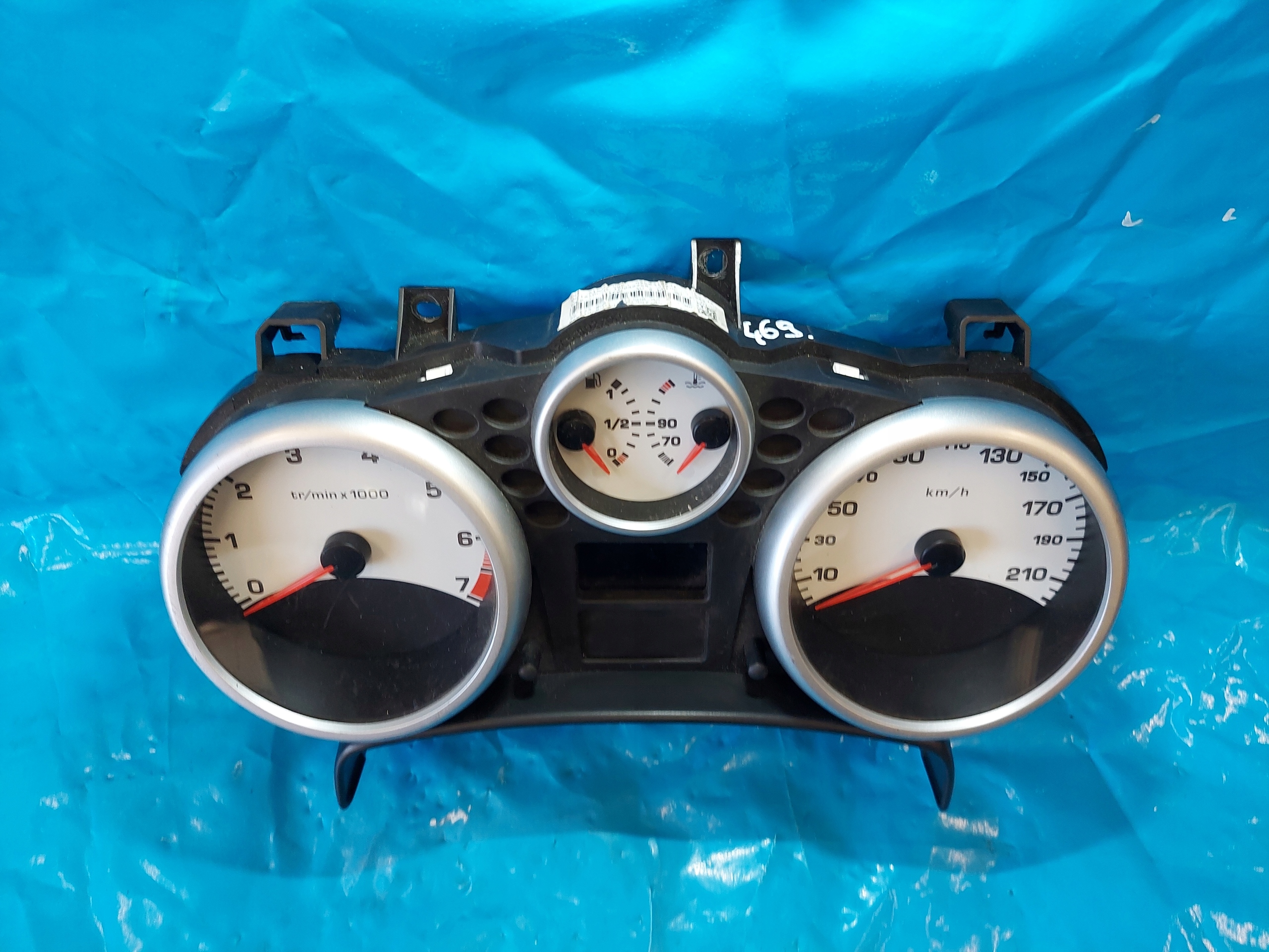 dials clock PEUGEOT 207 2008 R 1.4 B A2C53065547