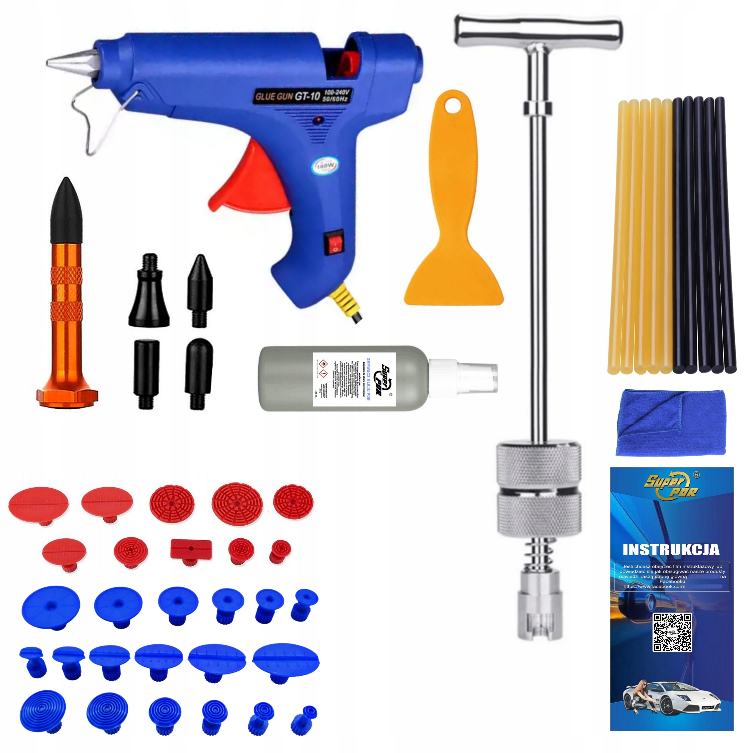 Setrvačné kladivo Pdr, sada pro promáčkliny