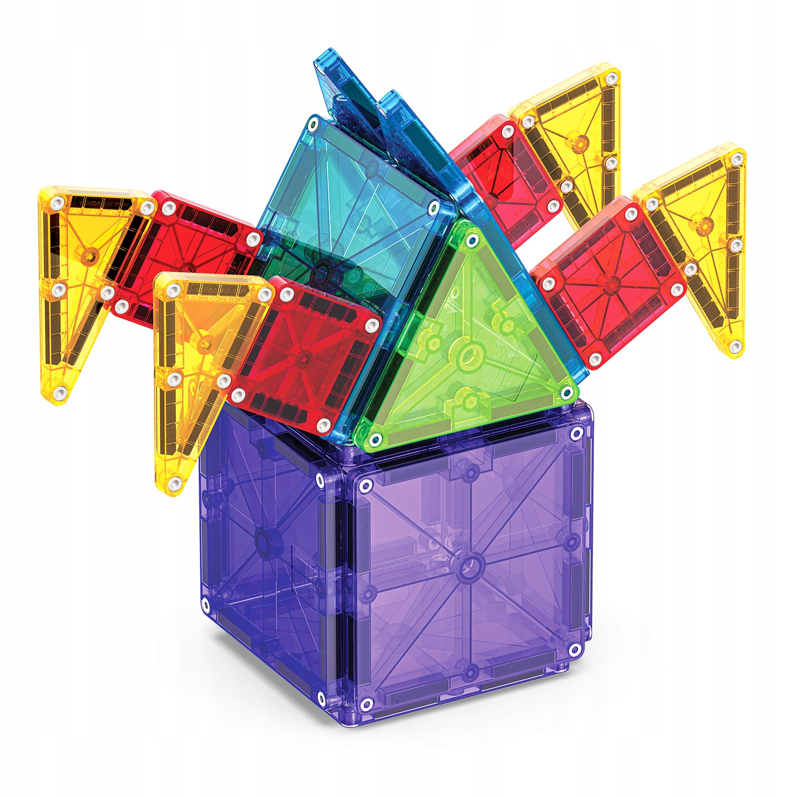 Klocki Magnetyczne Dla Dzieci COMBO microMAGS 46 ele. MAGNA-TILES Marka Magna