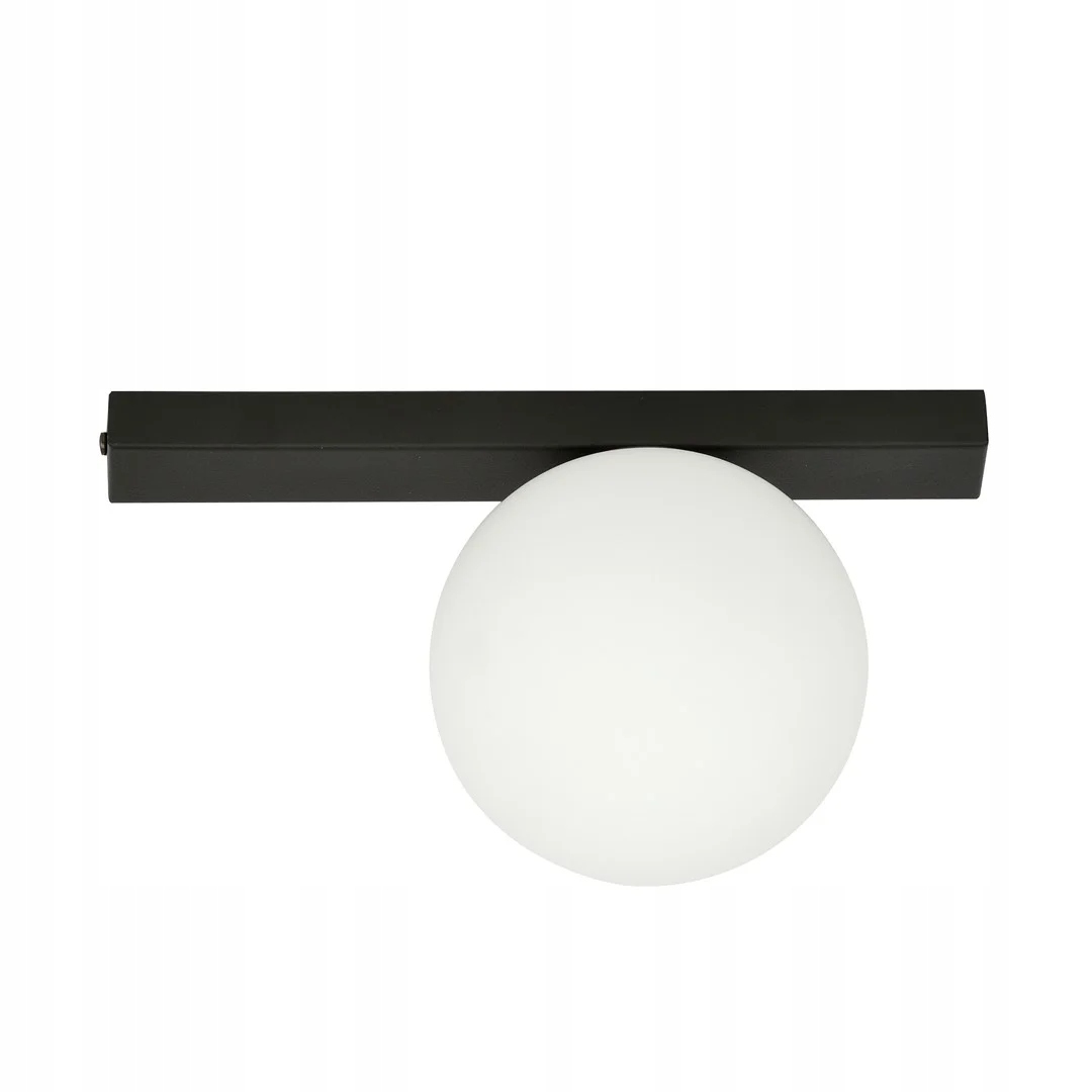 Stropní svítidlo Emibig 1xE14 40W Fit 1 Černá/opálová