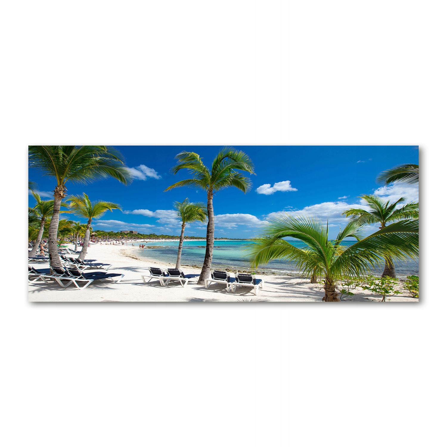 

Foto obraz akryl zdjęcie Malediwy plaża 125x50 cm