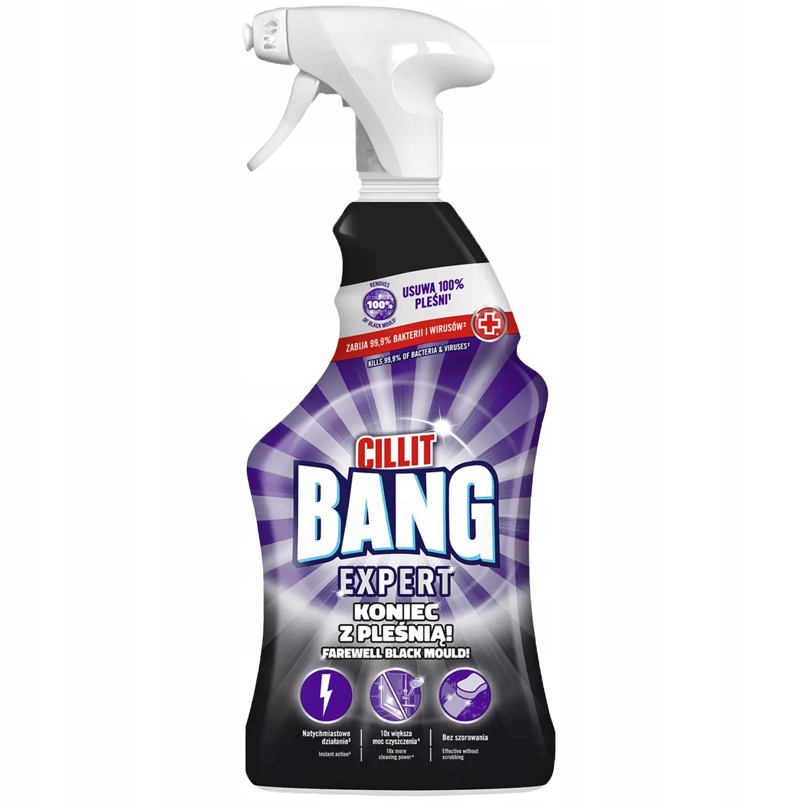 Levně Cillit Bang Expert Plíseň a černé usazeniny Sprej na odstraňování plísní 750 ml