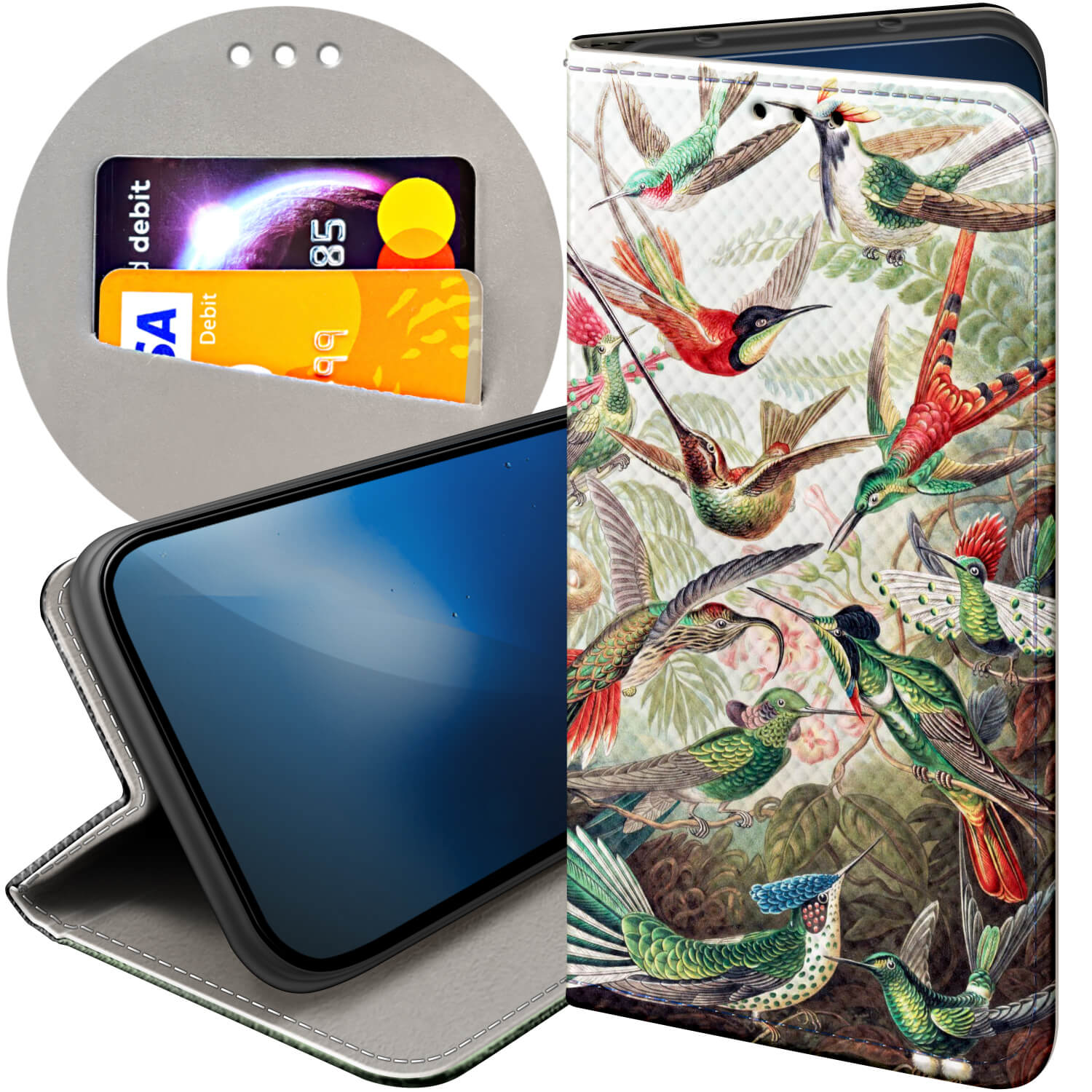 

Etui Z Klapką Do Iphone 13 Ernst Haeckel