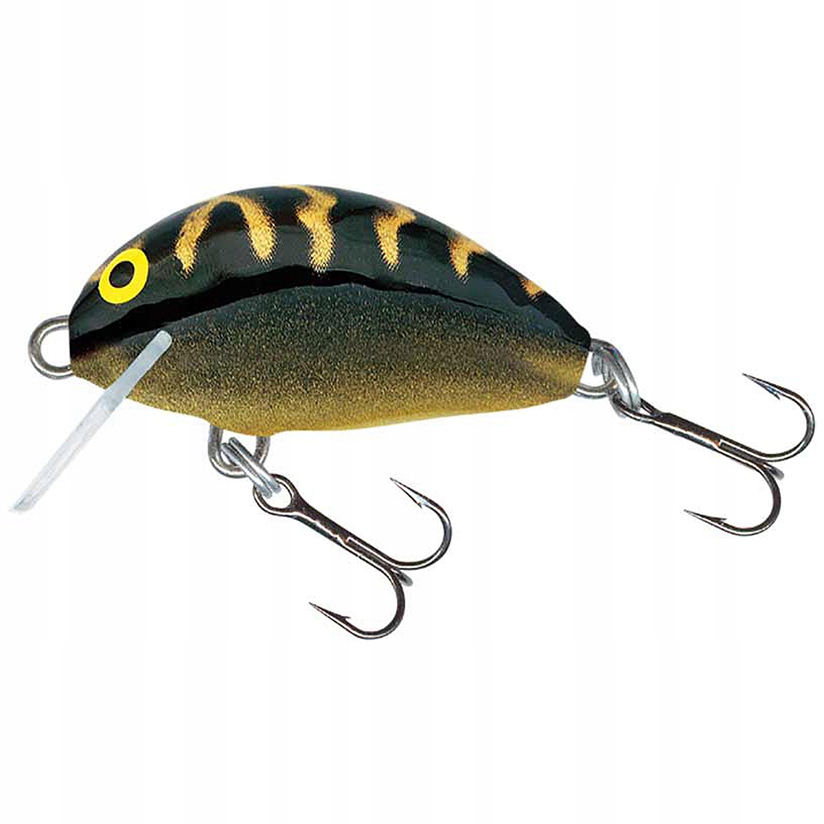Salmo Tiny 3cm 2g Floating Black Tiger QIT012