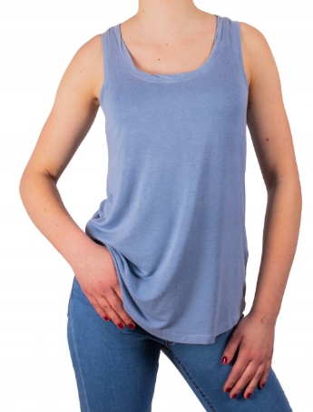 

Bluzka Na Ramiączkach top Wiskoza vintage r Xs