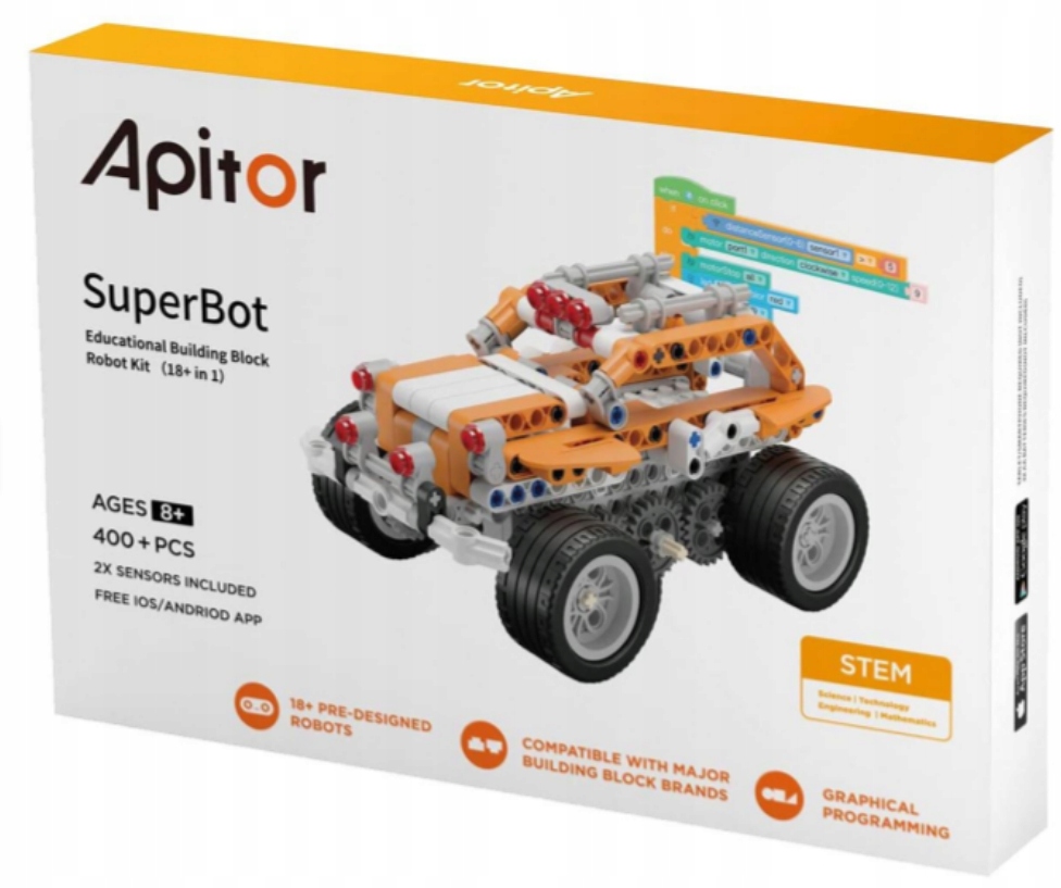 Klocki Apitor SuperBot robot 8+ 69D27