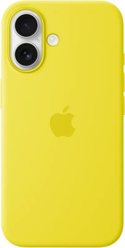 Silikonové pouzdro pro iPhone 16 Limetkové Kryt Silicone Case Star Fruit