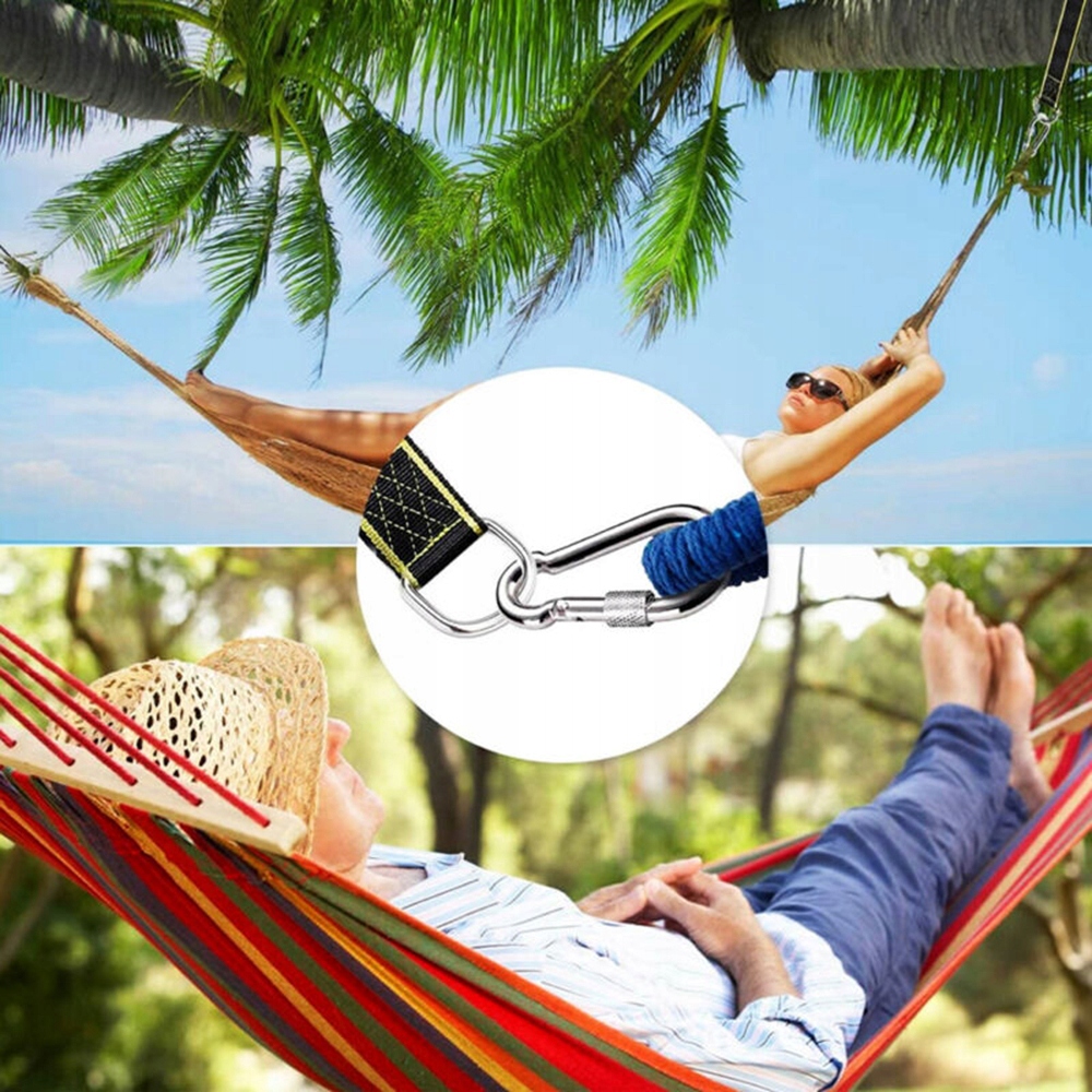 ZAWIESZENIE DO MOCOWANIA HAMAKA PASKI DO DRZEWA REGULOWA LINA NOŚNOŚĆ 500KG Kod producenta pasy wahadłowe 1.5M