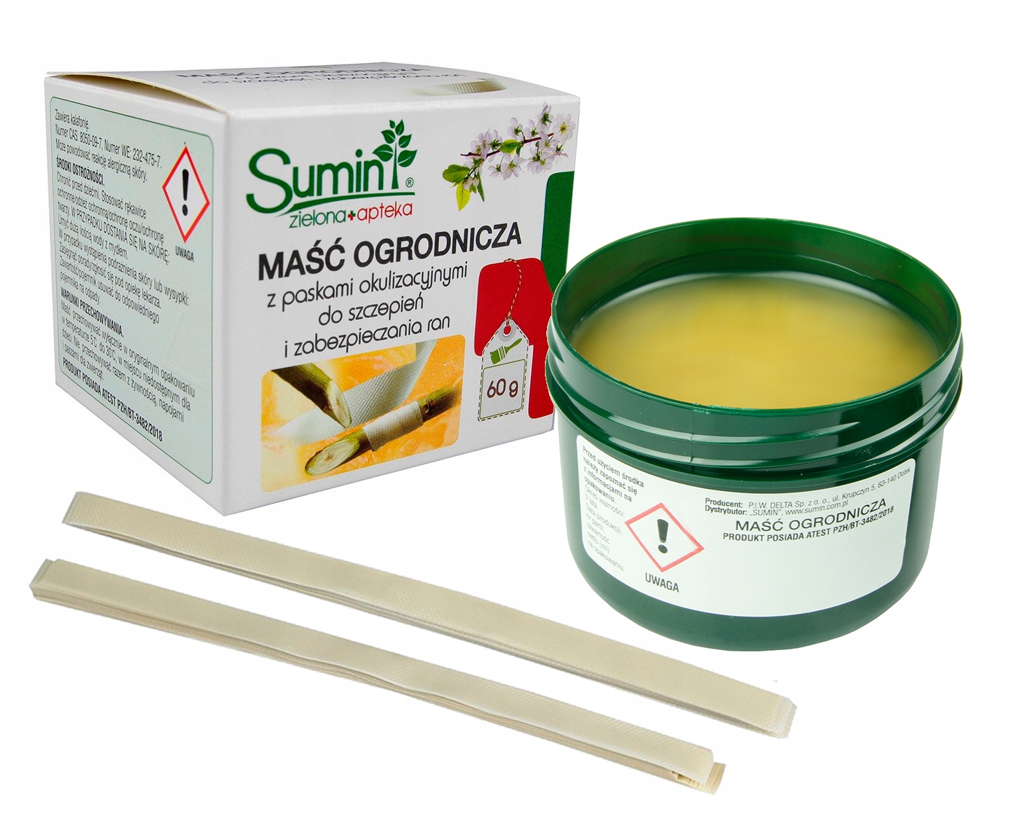 

Maść Ogrodnicza Do Szczepień Sumin 60g paski