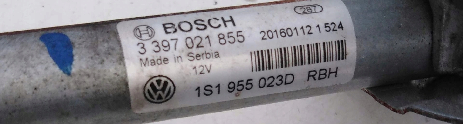 Motor Wischergestänge 1S1955023D VW UP