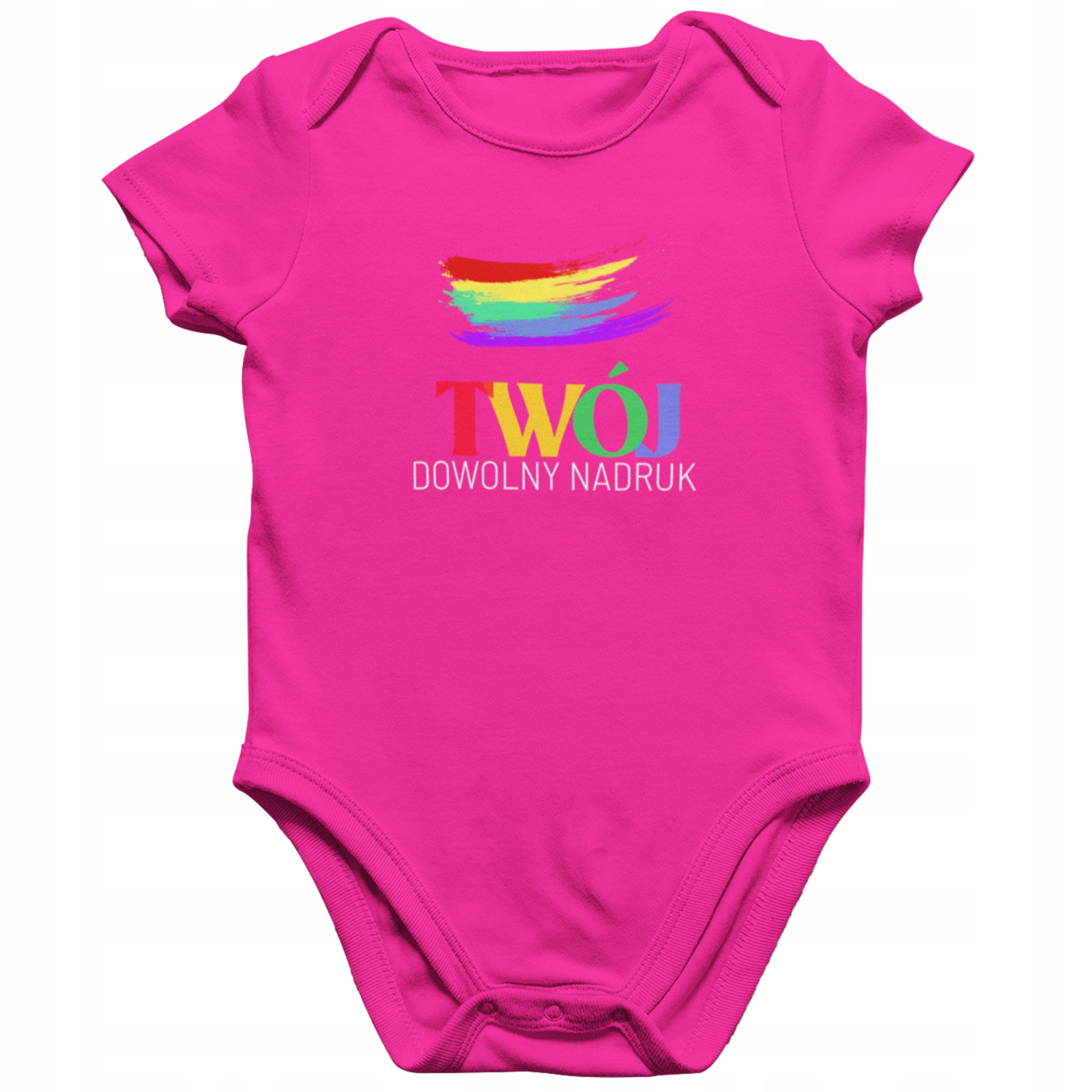 POLSKIE BABY BODY DZIECIĘCE Z TWOIM NADRUKIEM LOGO Marka Inna marka