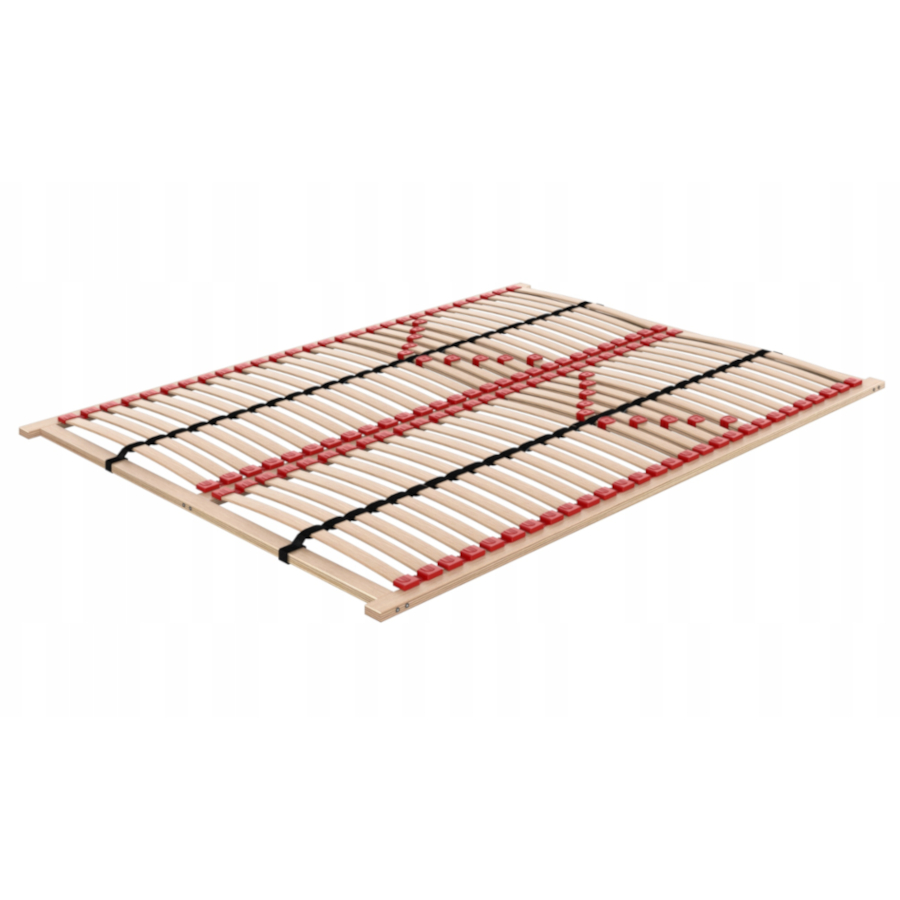 Rám postele 200x200 Lux+ 200 kg elastická vložka 56 lamel regulace