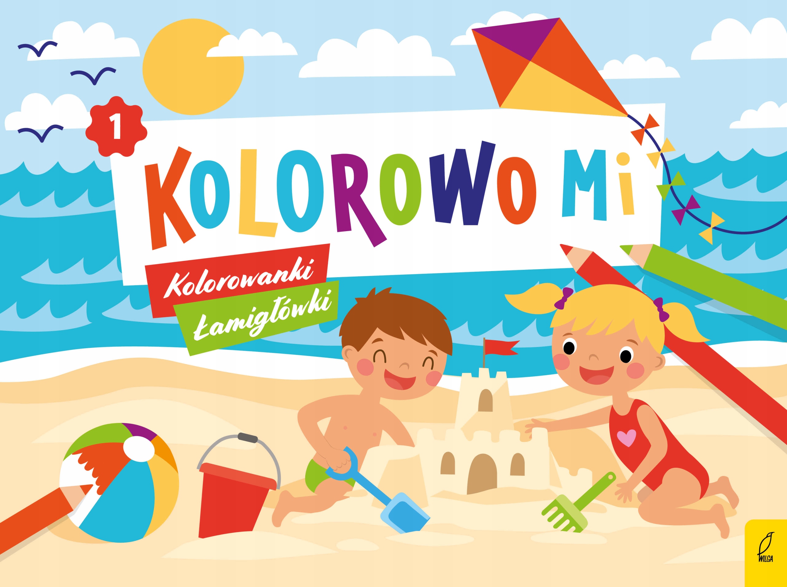

Kolorowo mi 1 Kolorowanki i łamigłówki
