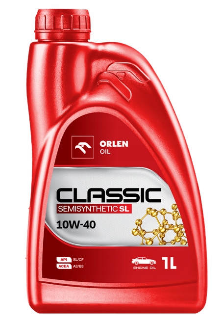 Półsyntetyczny Olej silnikowy Orlen Classic Semisynthetic 10W40 1L