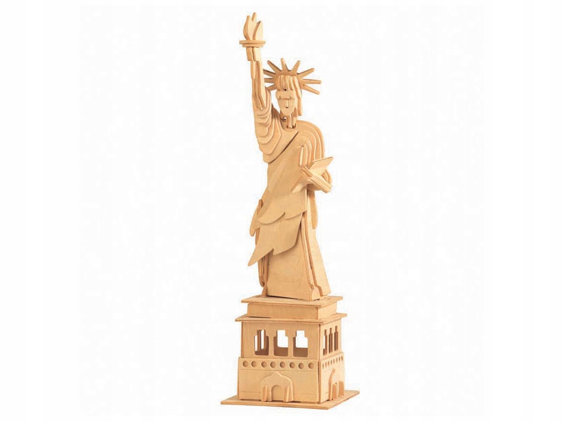 

Statua Wolności składanka drewniana puzzle 3D P031