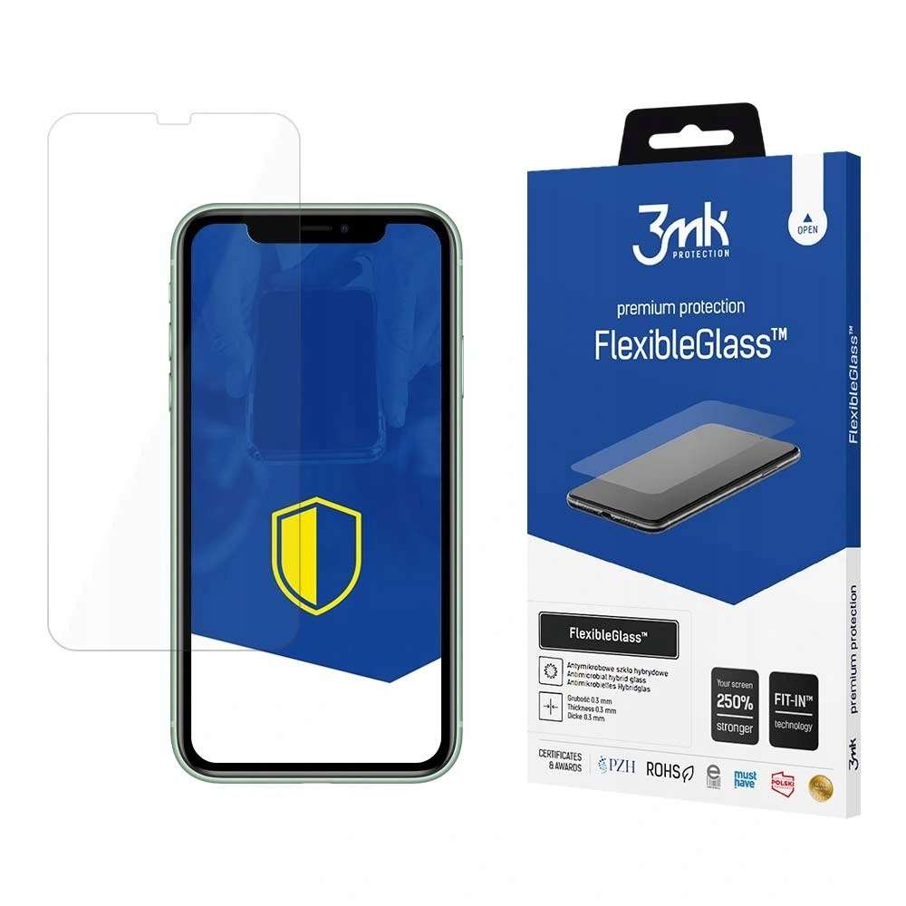 Szkło hybrydowe 3mk FlexibleGlass na iPhone 11