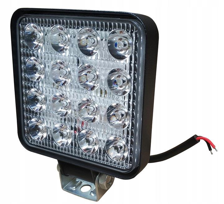 

Lampa robocza halogen Led 48W 16 Led 12V 24V Mocna