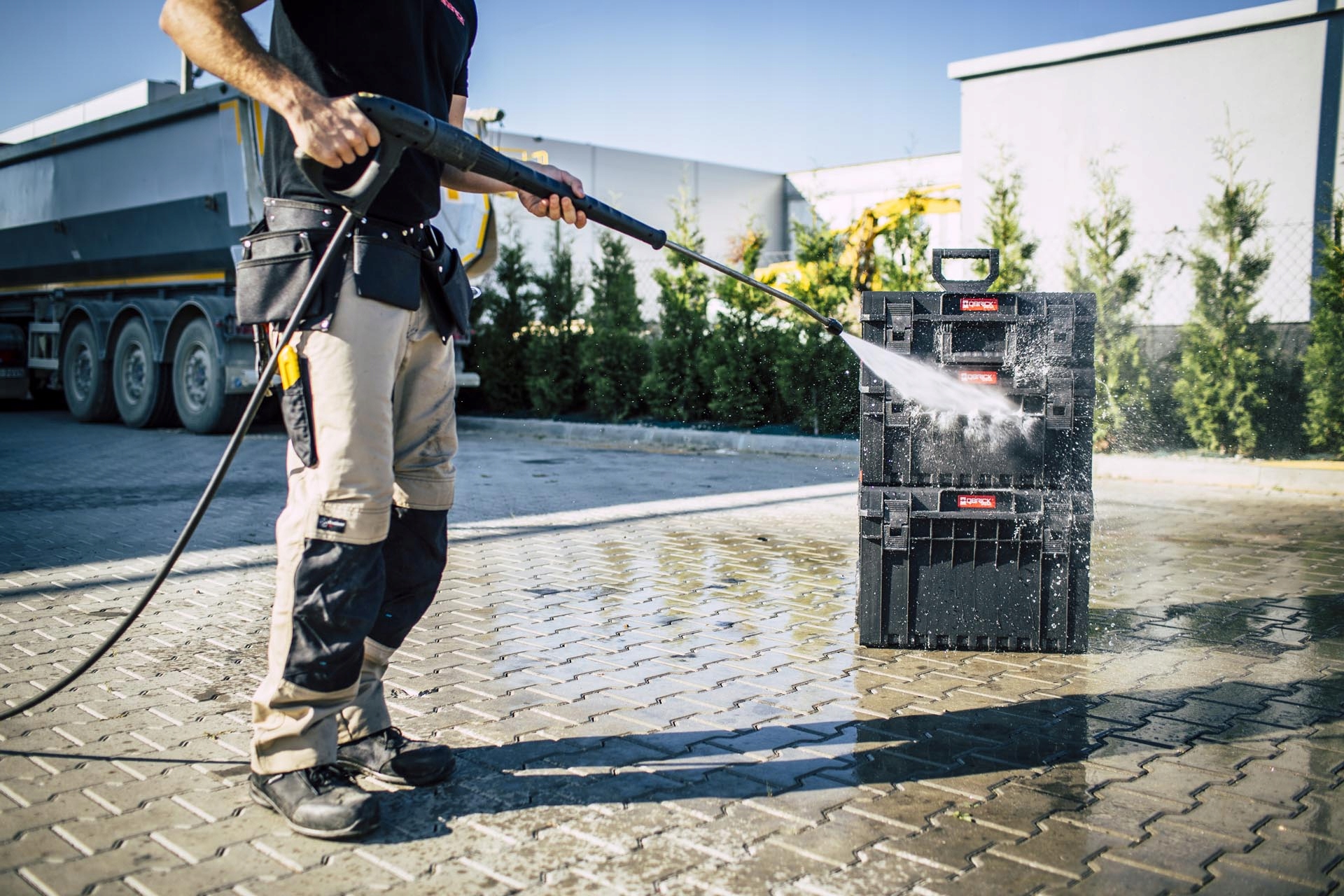 SKRZYNKA SKRZYNIA NARZĘDZIOWA QBRICK SYSTEM ONE Długość 58 cm