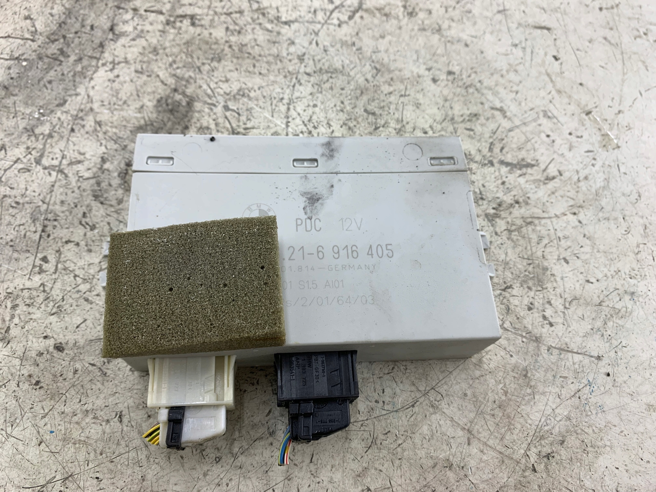 BMW E46 module unité de commande électronique uce PDC capteurs stationnement 6916405