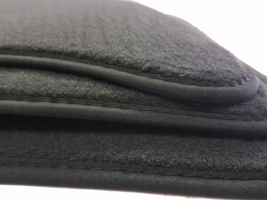 Amb Dywaniki do Bmw 3 E90 E91 2004-2012 welurowe Premium samochodowe