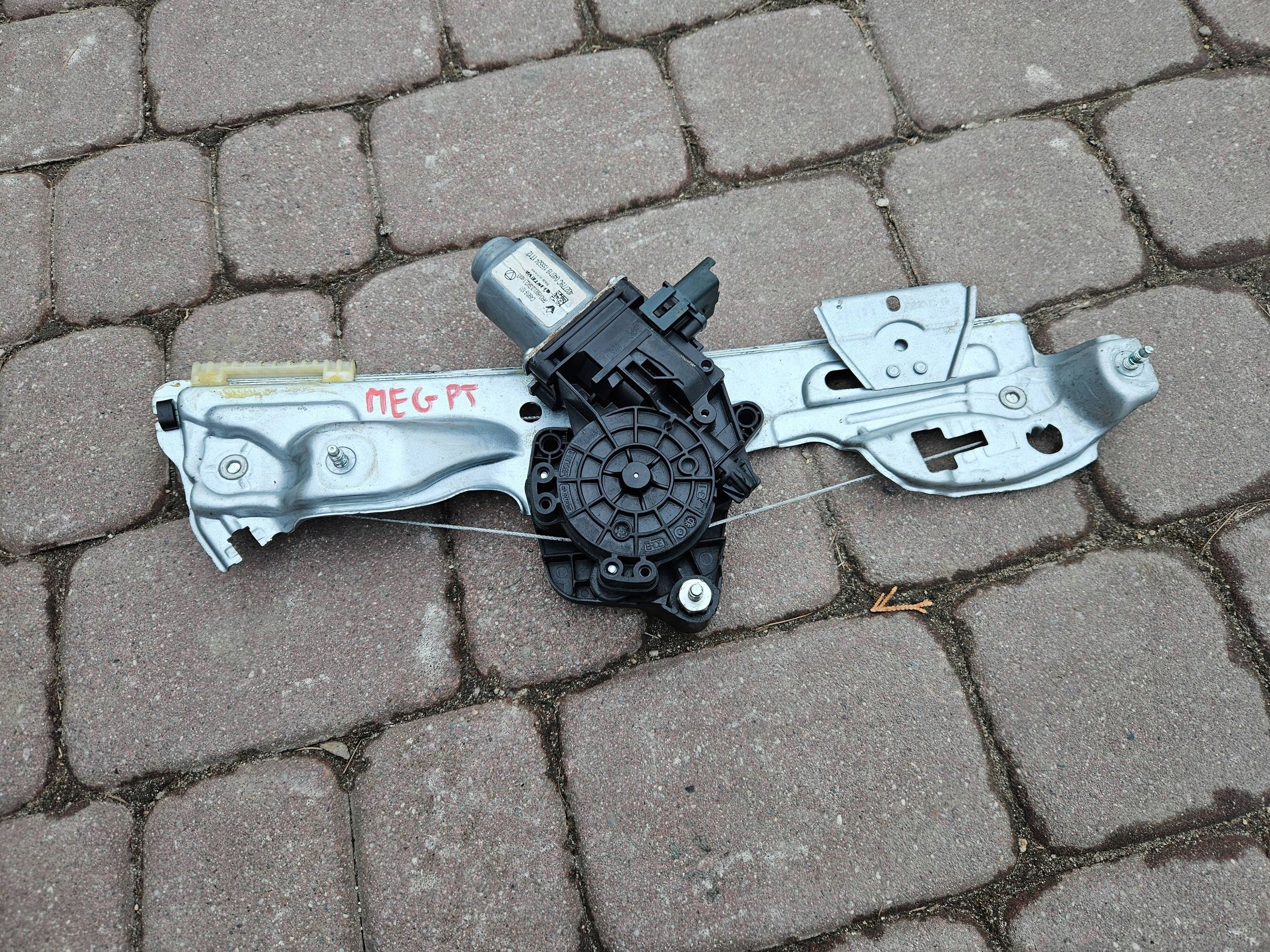 window regulator rear part rear right Renault Megane IV 402779C