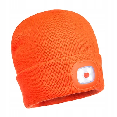 

Portwest Czapka B029 Z Lampką Led/usb Pomarańczowa