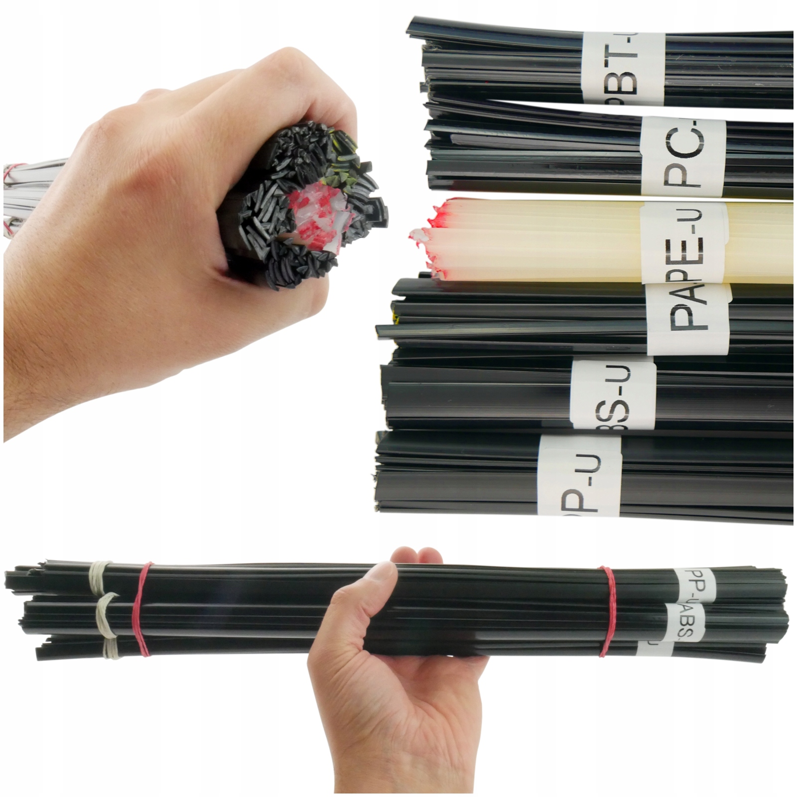 

Zestaw Tworzyw uniwersalnych do spawania 6x100g