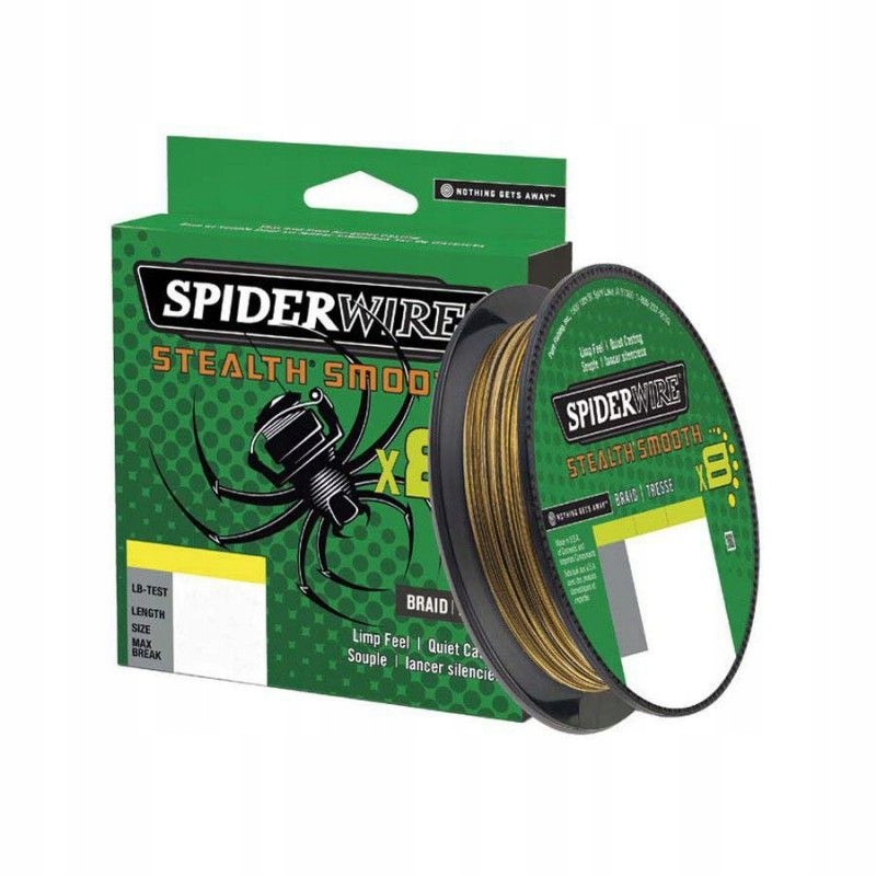 SpiderWire Stealth Smooth x8 0.11mm 10.3kg 150m Camo