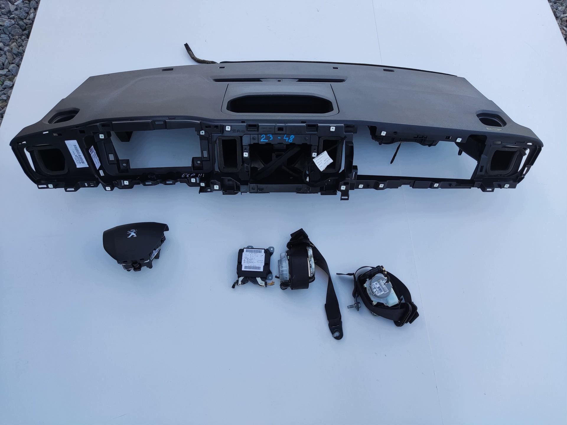 dashboard console airbag airbag tension belts SENSOR PEUGEOT EXPERT III 2016-2023