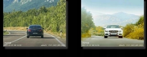 KAMERA SAMOCHODOWA 70MAI A500S DASH CAM PRO PLUS Z KAMERĄ WSTECZNĄ RC06V Model A500S + RC06