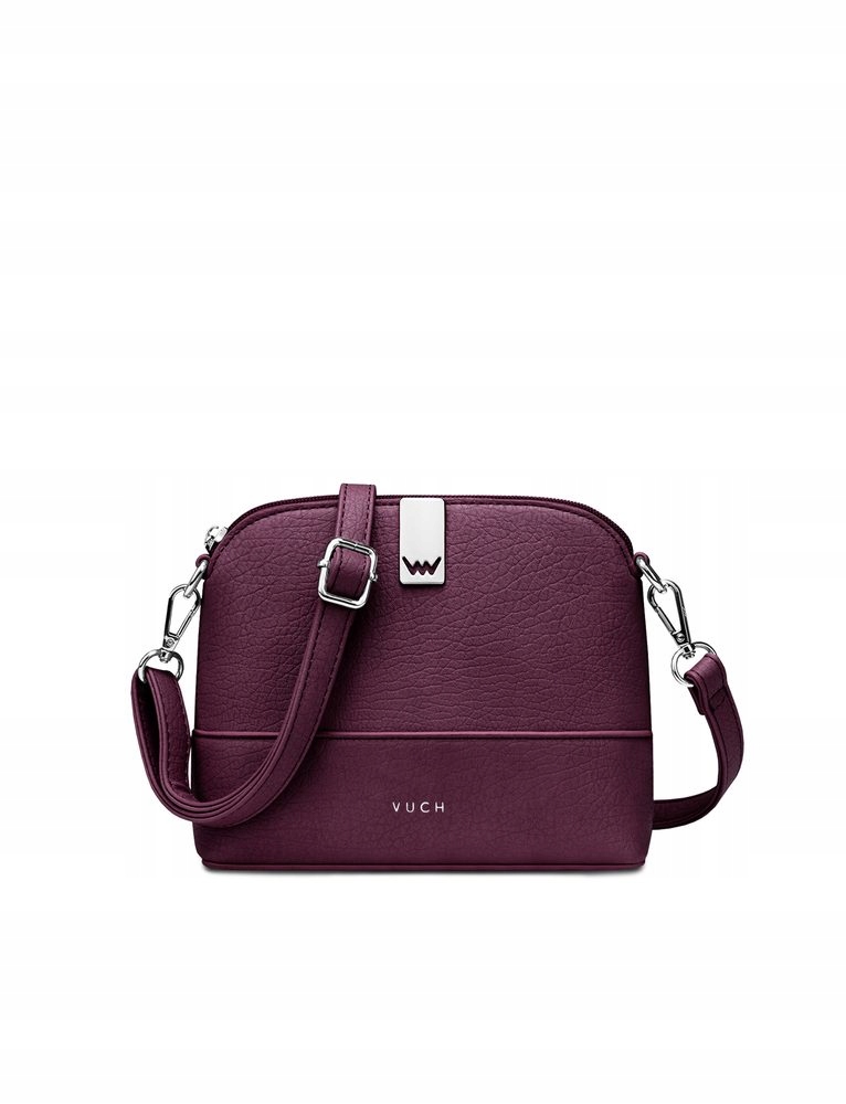 Dámská crossbody kabelka Vuch Cara Mini vínová koženka
