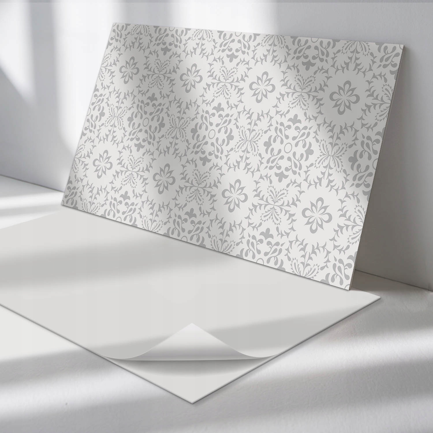 Komplet samolepiacich Pvc panelov Kvetinový vzor s detailmi 6 x 60 x 30 cm