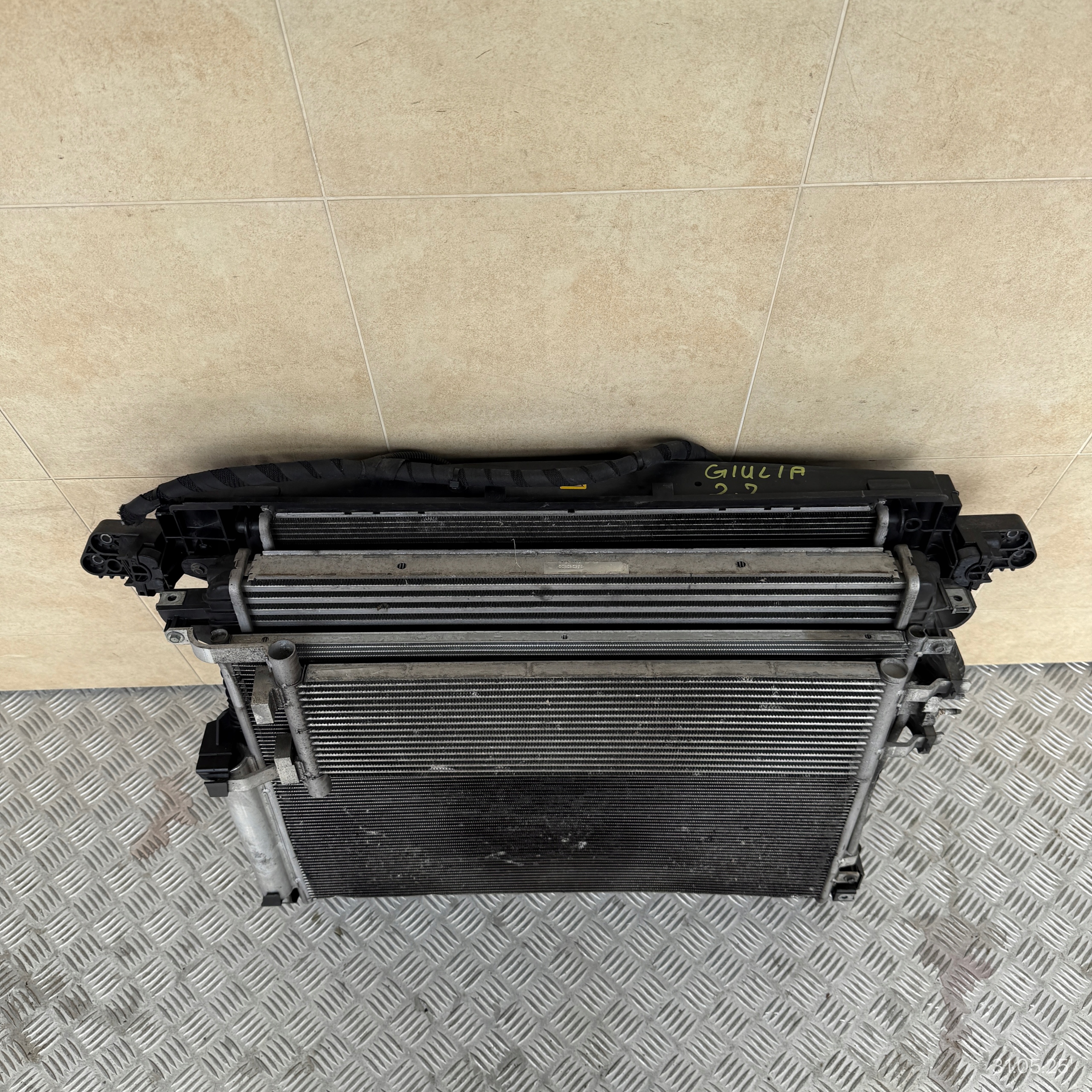 Radiateur Complets ALFA ROMEO GIULIA 2.2. JTD 2017 ROK