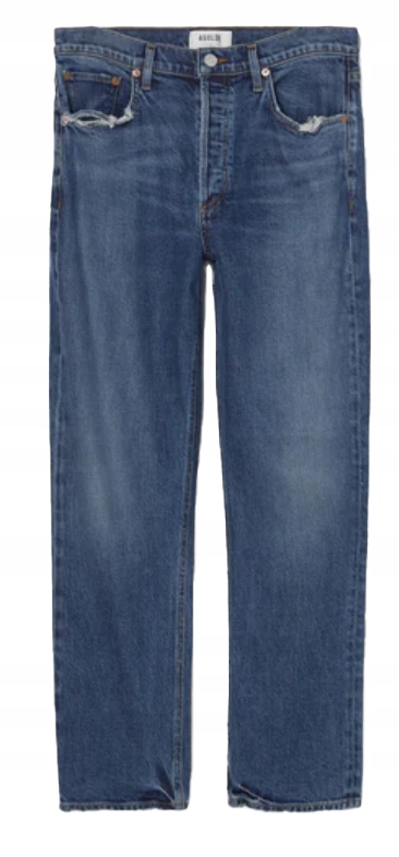 Agolde Riley Long Džíny s vysokým pasem a rovnými nohavicemi vel. 32