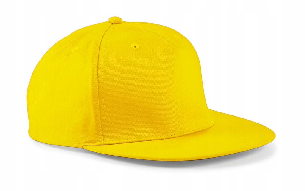 

Czapka Z Daszkiem Raperska Snapback Żółta