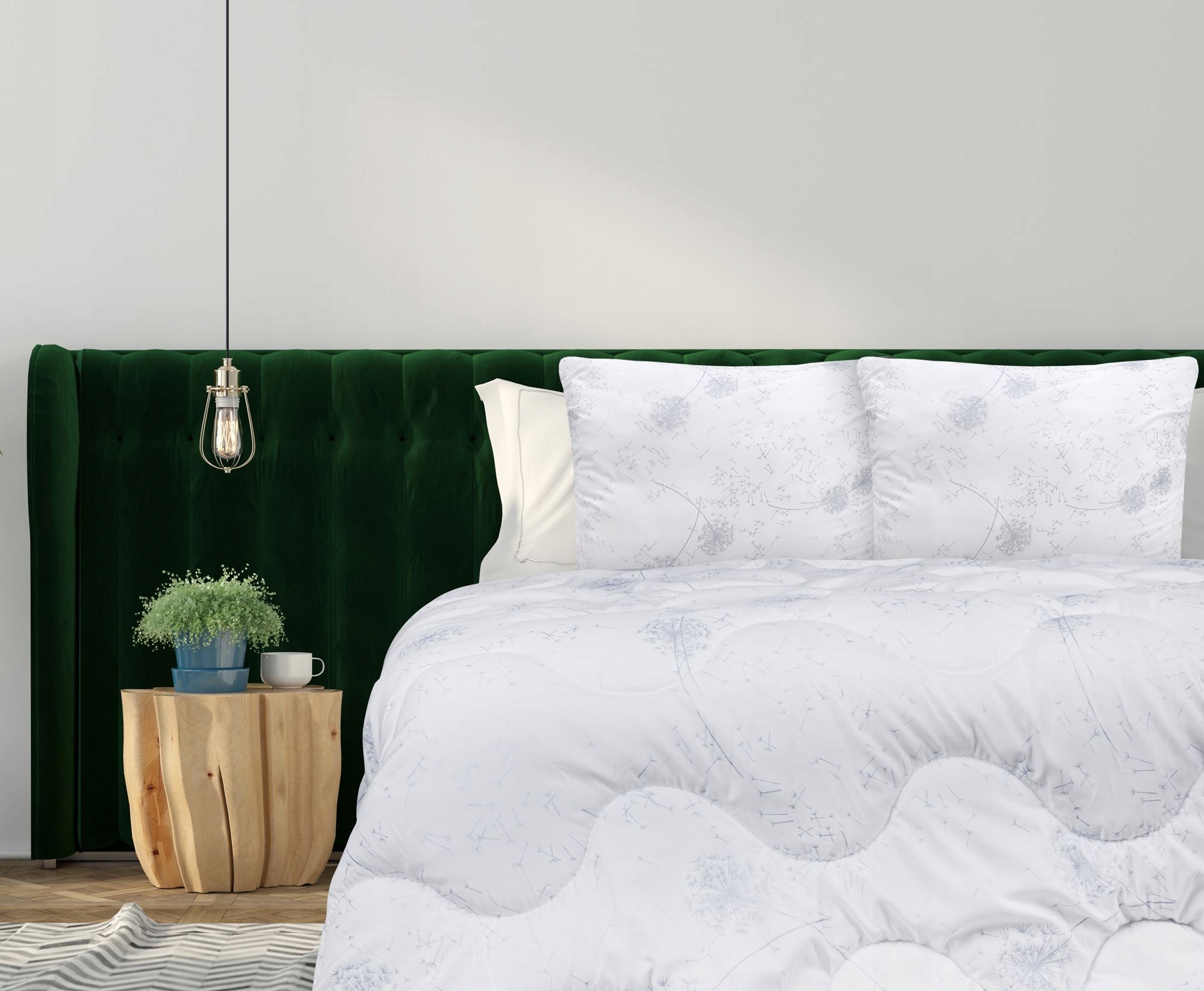 CAŁOROCZNA KOŁDRA 200X220 + 2 PODUSZKI 70/80 LEKKA CIEPŁA POLSKI PRODUKT Sezonowość kołdry całoroczna