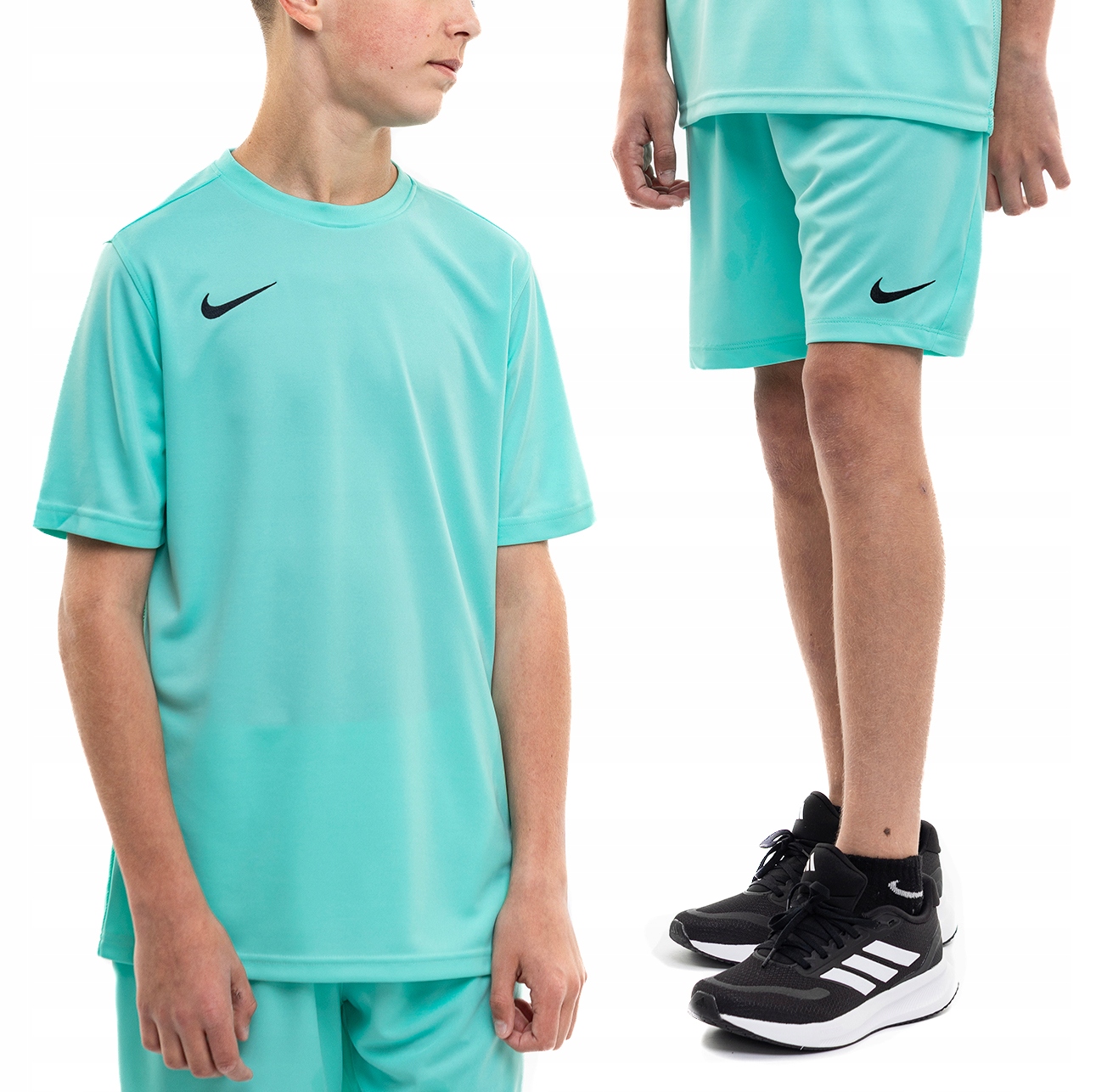 Sportovní oblečení Nike Dry Park Dětský komplet na tělocvik Tričko Kraťasy Xs