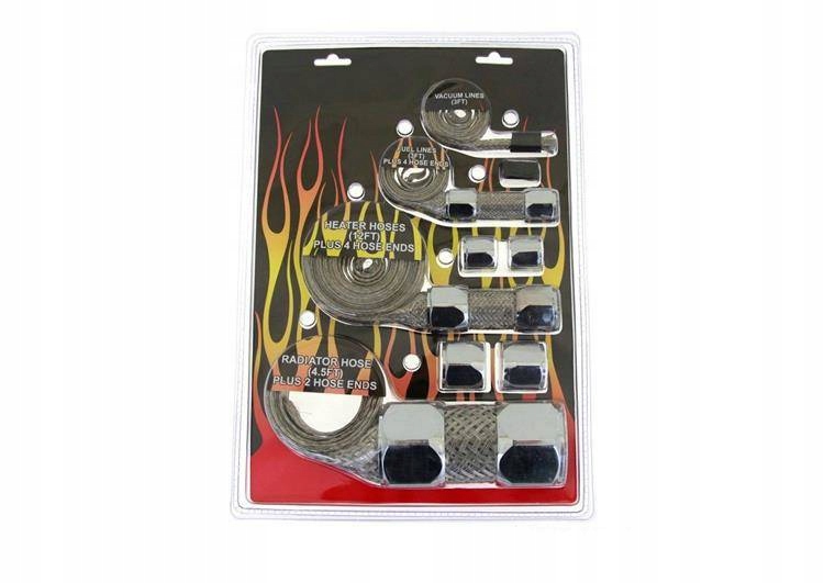 MG-RD-002 - Оплетка проводов радиатора серебристая