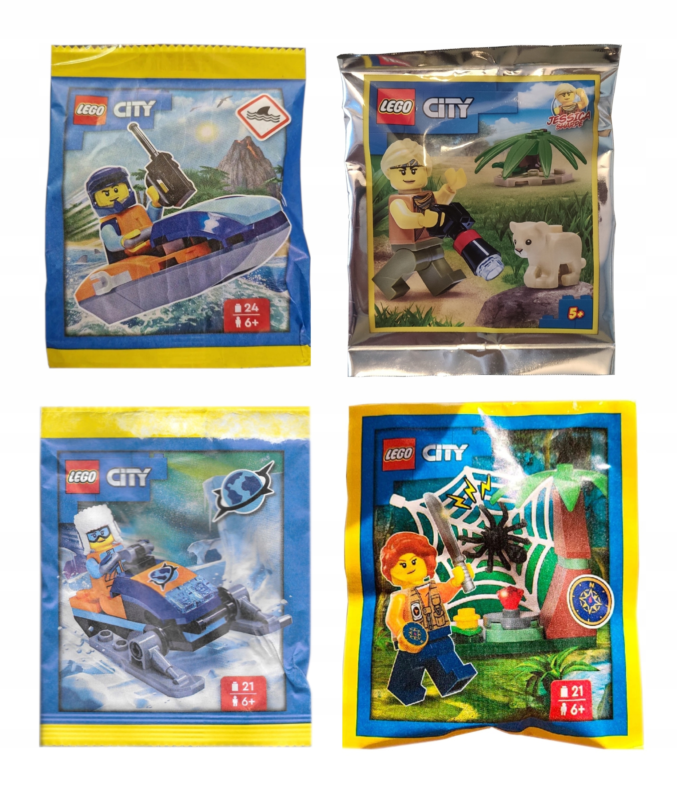Lego City Polybag Foilpack Zestaw C54