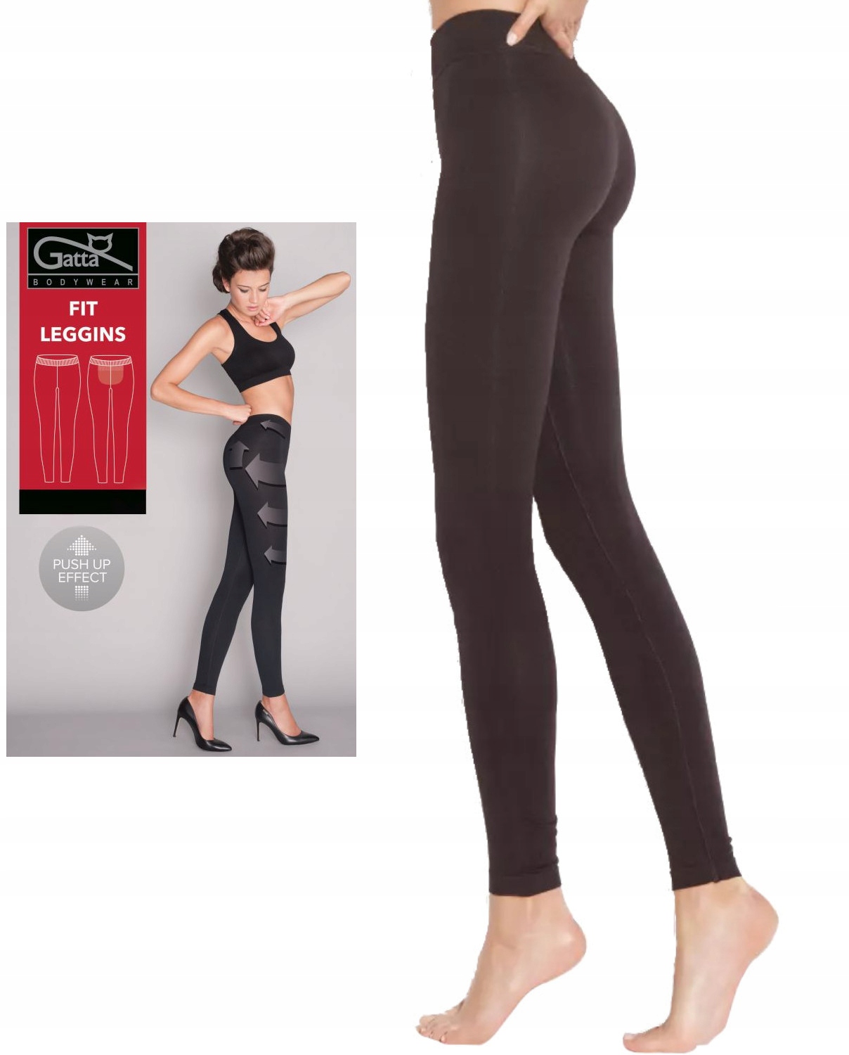 

Legginsy Leggins Fit push-up Gatta modelujące S