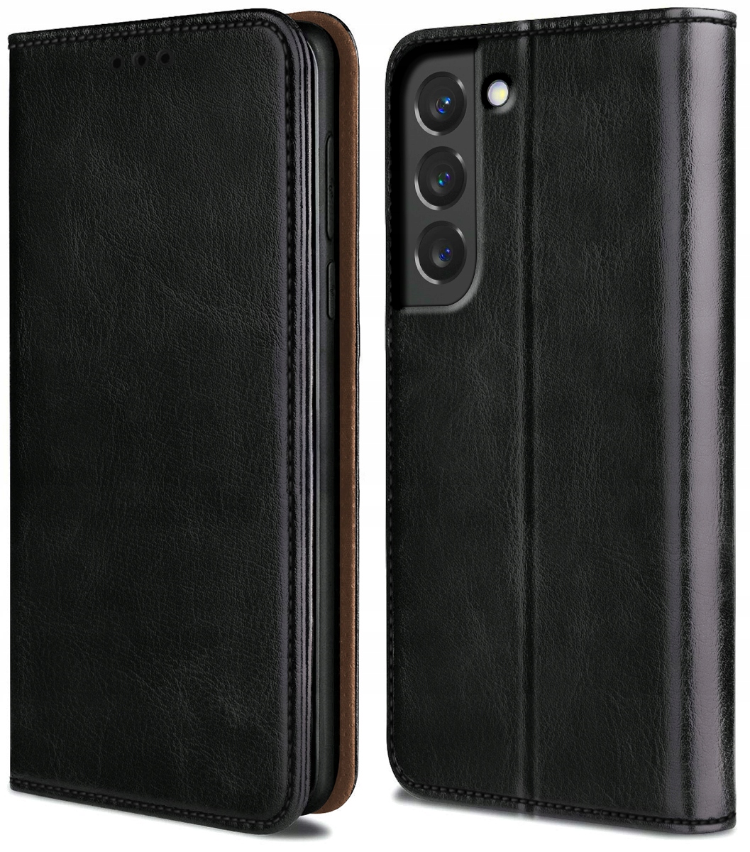 

Etui Skórzane Szkło do Samsung Galaxy S22 Plus