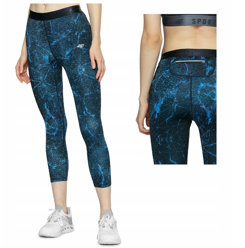 

4F Legginsy 7/8 Treningowe Getry SPDF013 > S