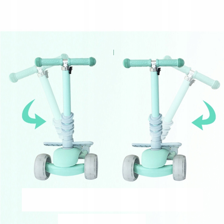 HULAJNOGA TRÓJKOŁOWA LED 5w1 BLUE KIDSTAR Marka Inna marka